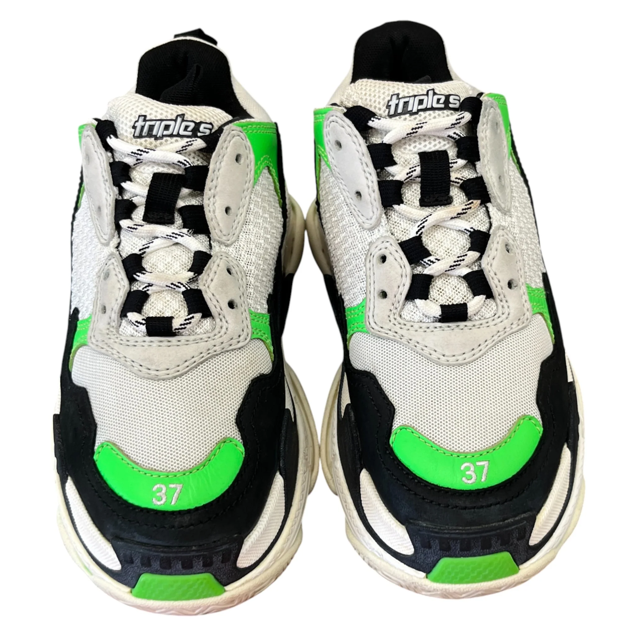 Women's Triple S Low Trainers White Size EU 37 / UK 4 - Image 6
