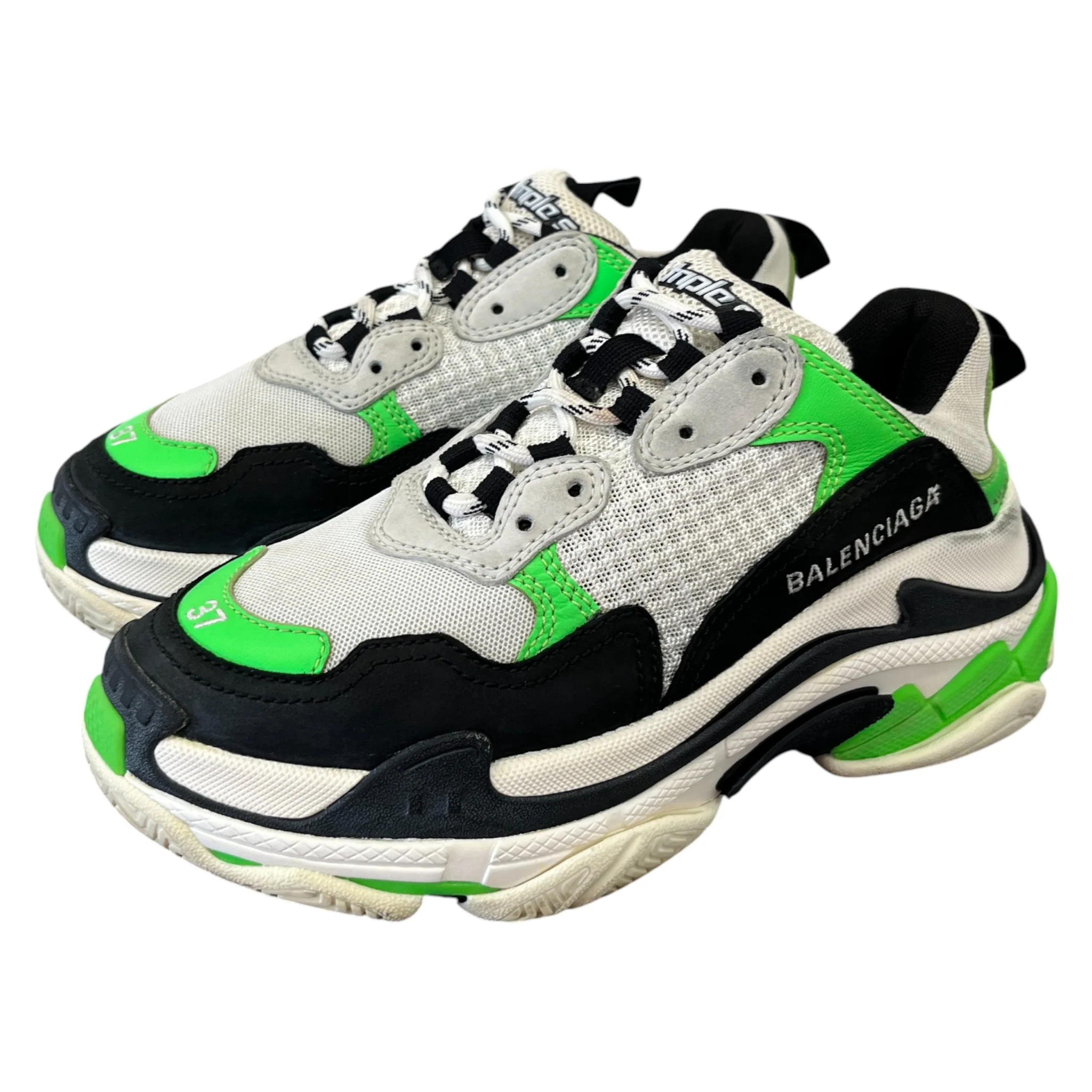 Women's Triple S Low Trainers White Size EU 37 / UK 4 - Image 9