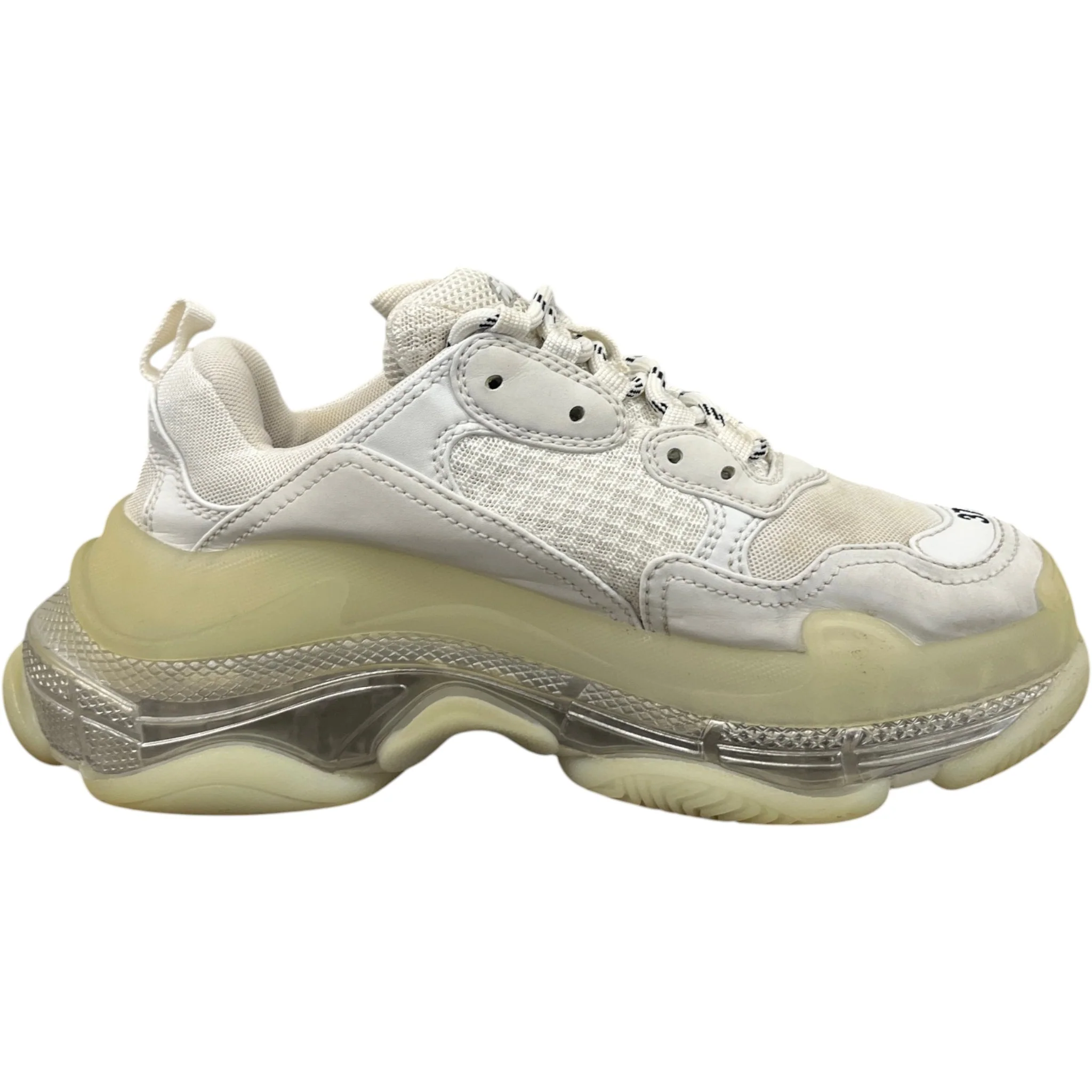 Women's Triple S Low Trainers White Size EU 37 / UK 4 - Image 4