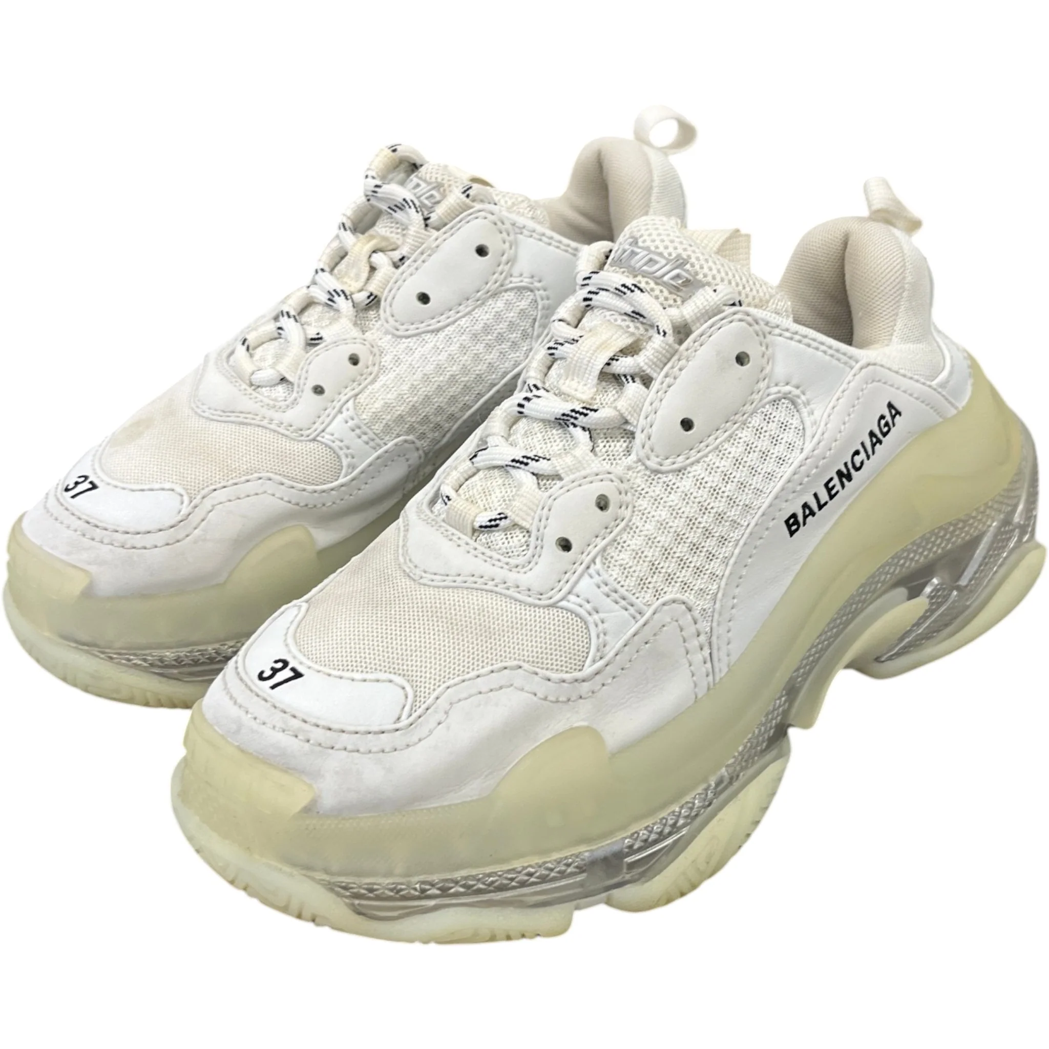 Women's Triple S Low Trainers White Size EU 37 / UK 4 - Image 9