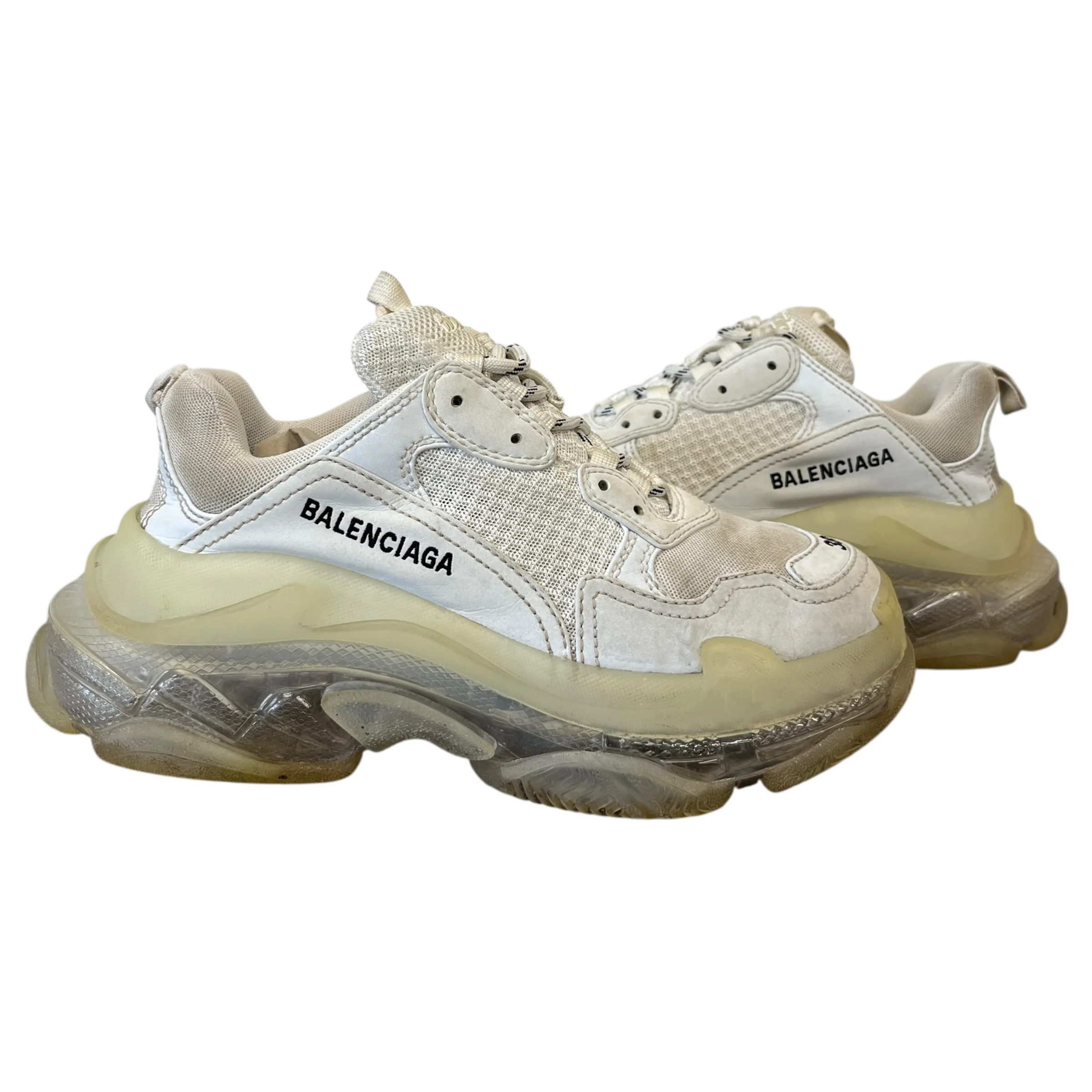 Women's Triple S Low Trainers White Size EU 38 / UK 5 - Image 3