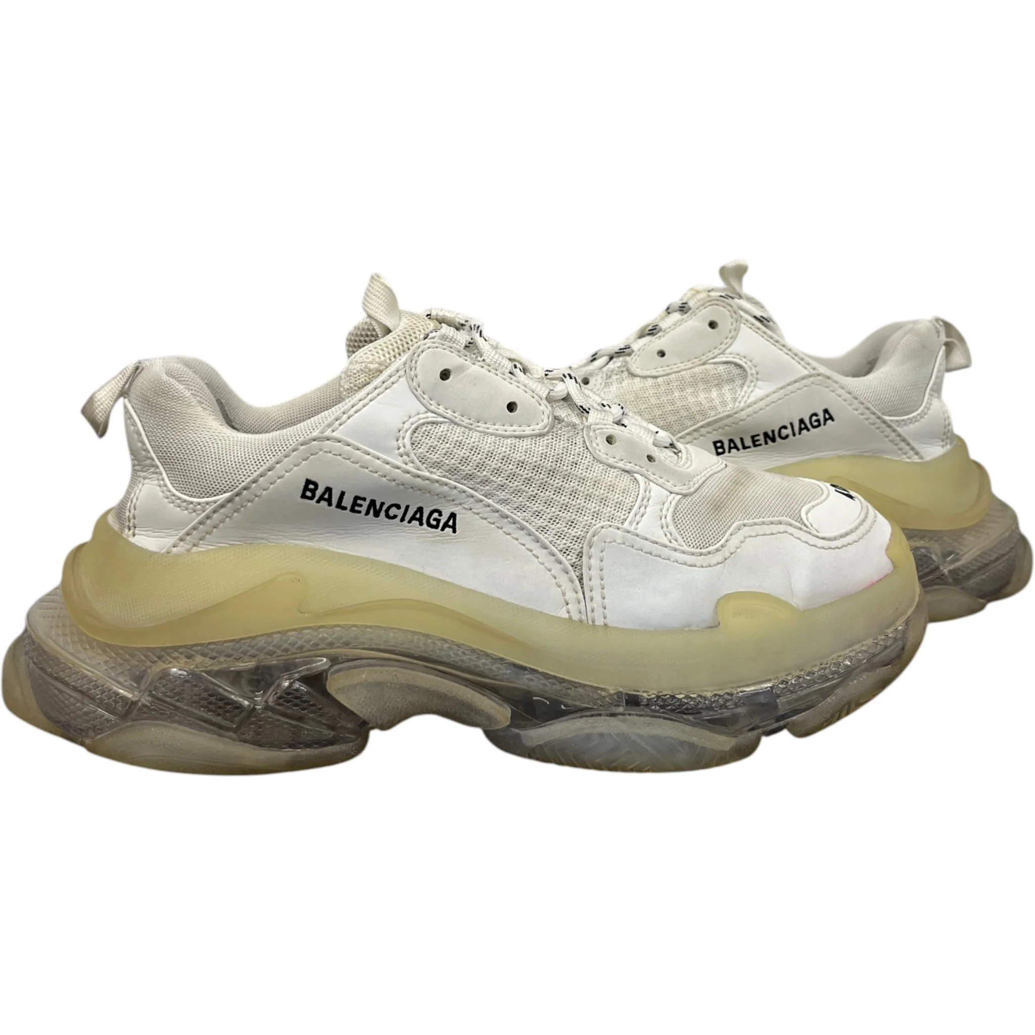 Women's Triple S Low Trainers White Size EU 40 / UK 7 - Image 3