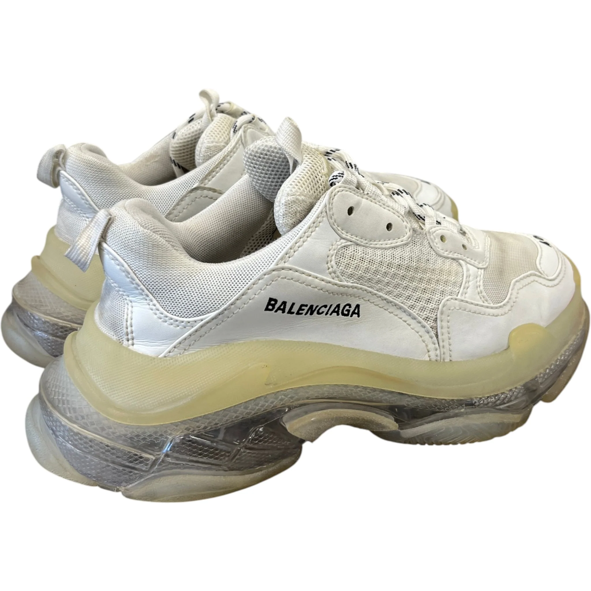 Women's Triple S Low Trainers White Size EU 40 / UK 7 - Image 8
