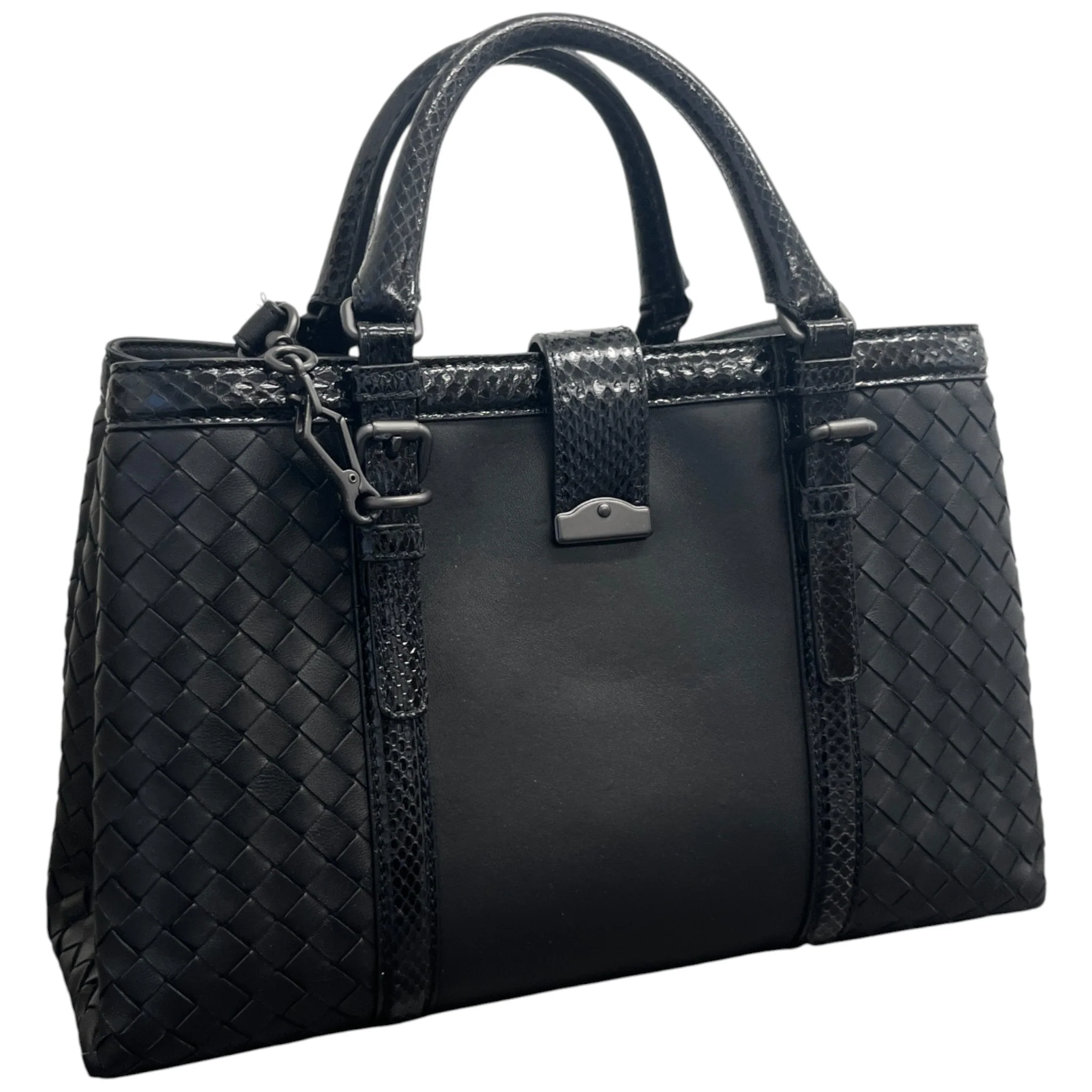 Women's Veneta Roma Small Handbag Black - Image 6