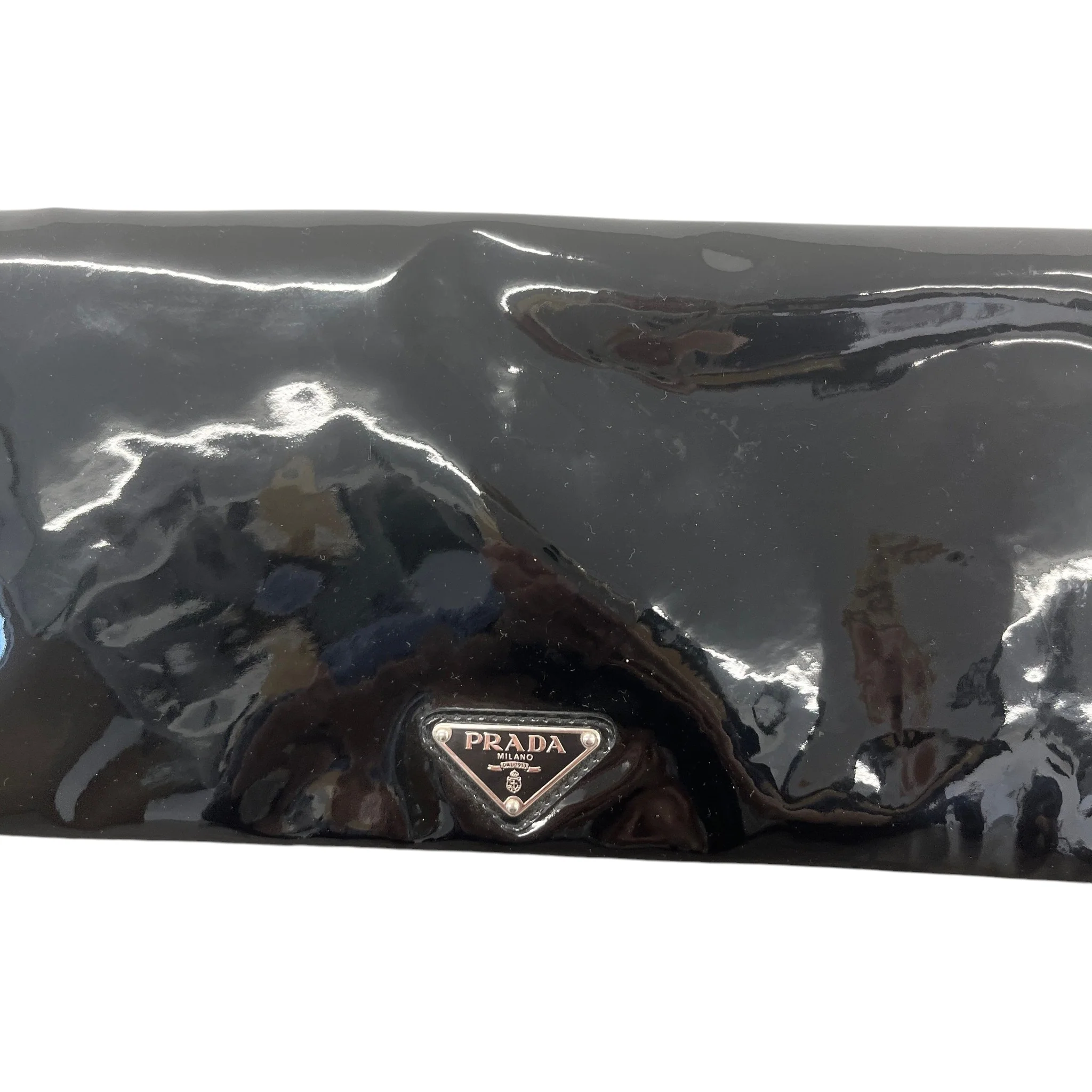 Women's Vernice Specchi Clutch Black - Image 10