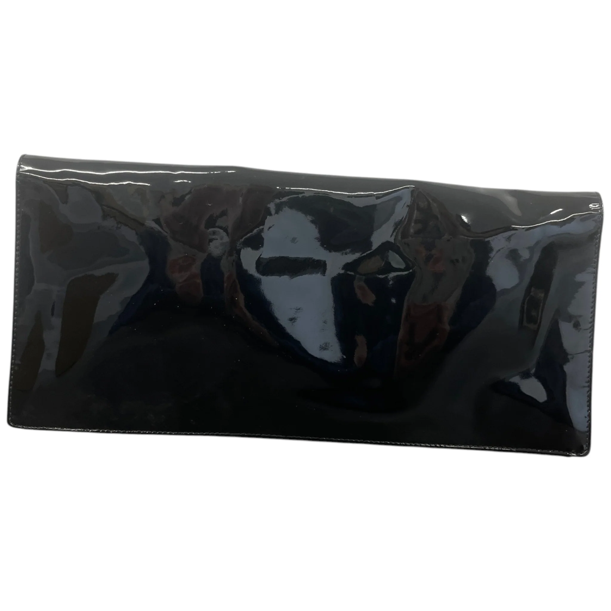Women's Vernice Specchi Clutch Black - Image 2