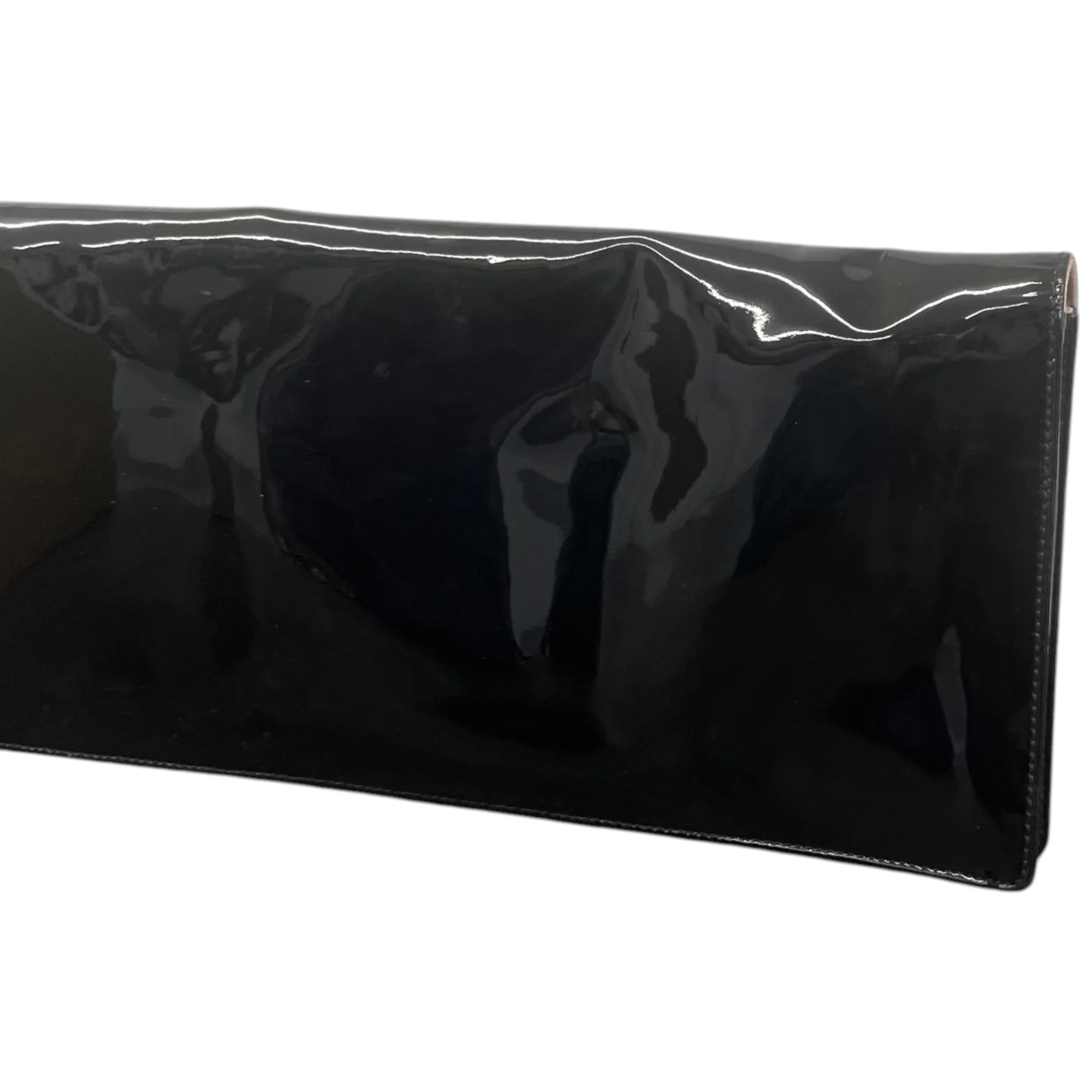 Women's Vernice Specchi Clutch Black - Image 8