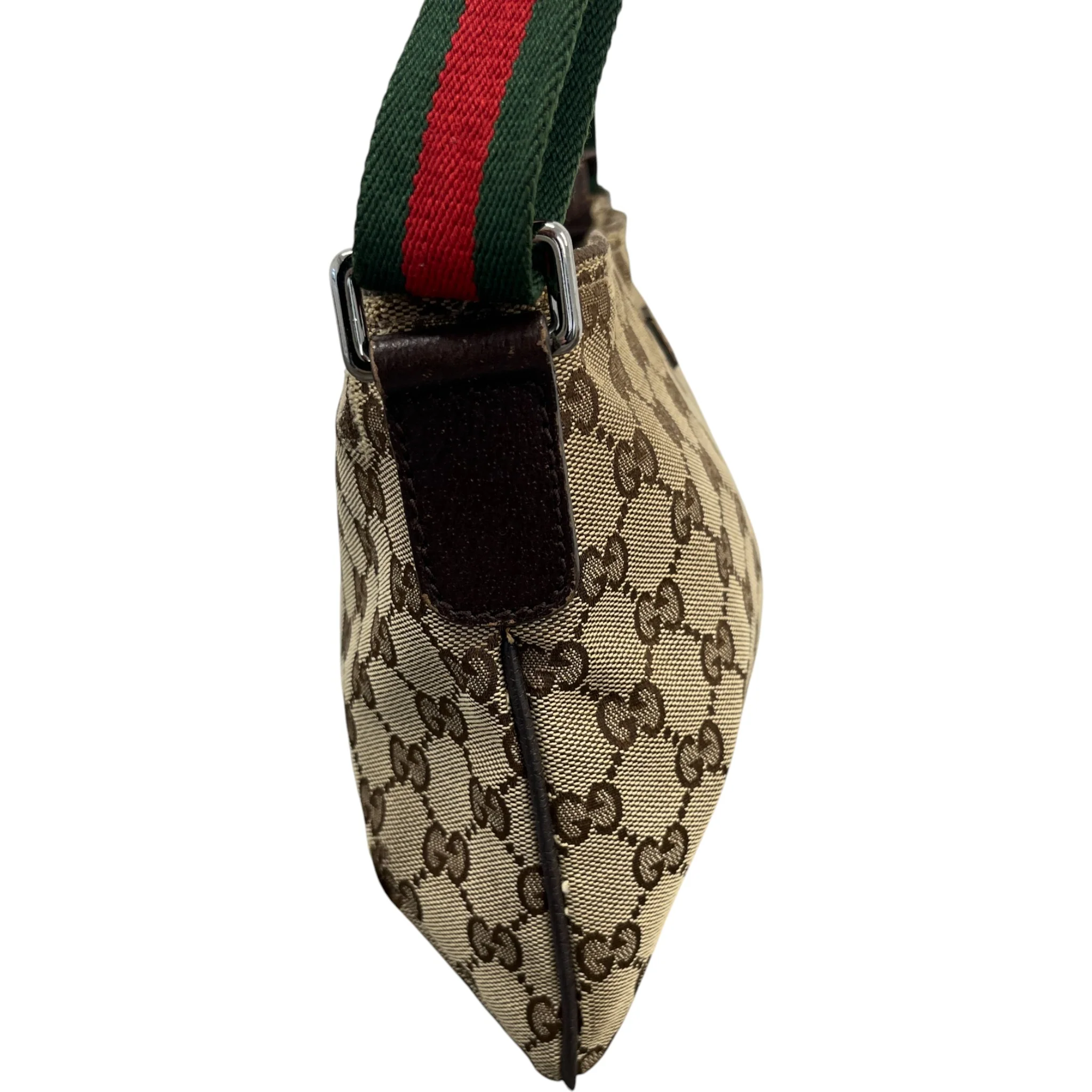 Women's Vintage Gg Monogram Bag Brown - Image 7
