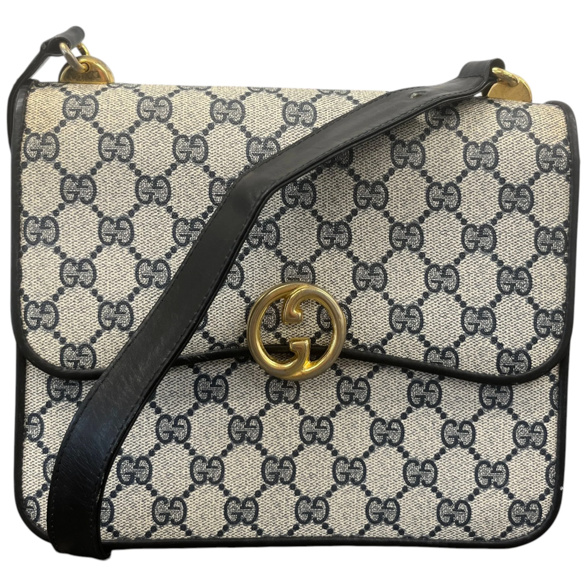 Women's Vintage Gg Supreme Bag Navy