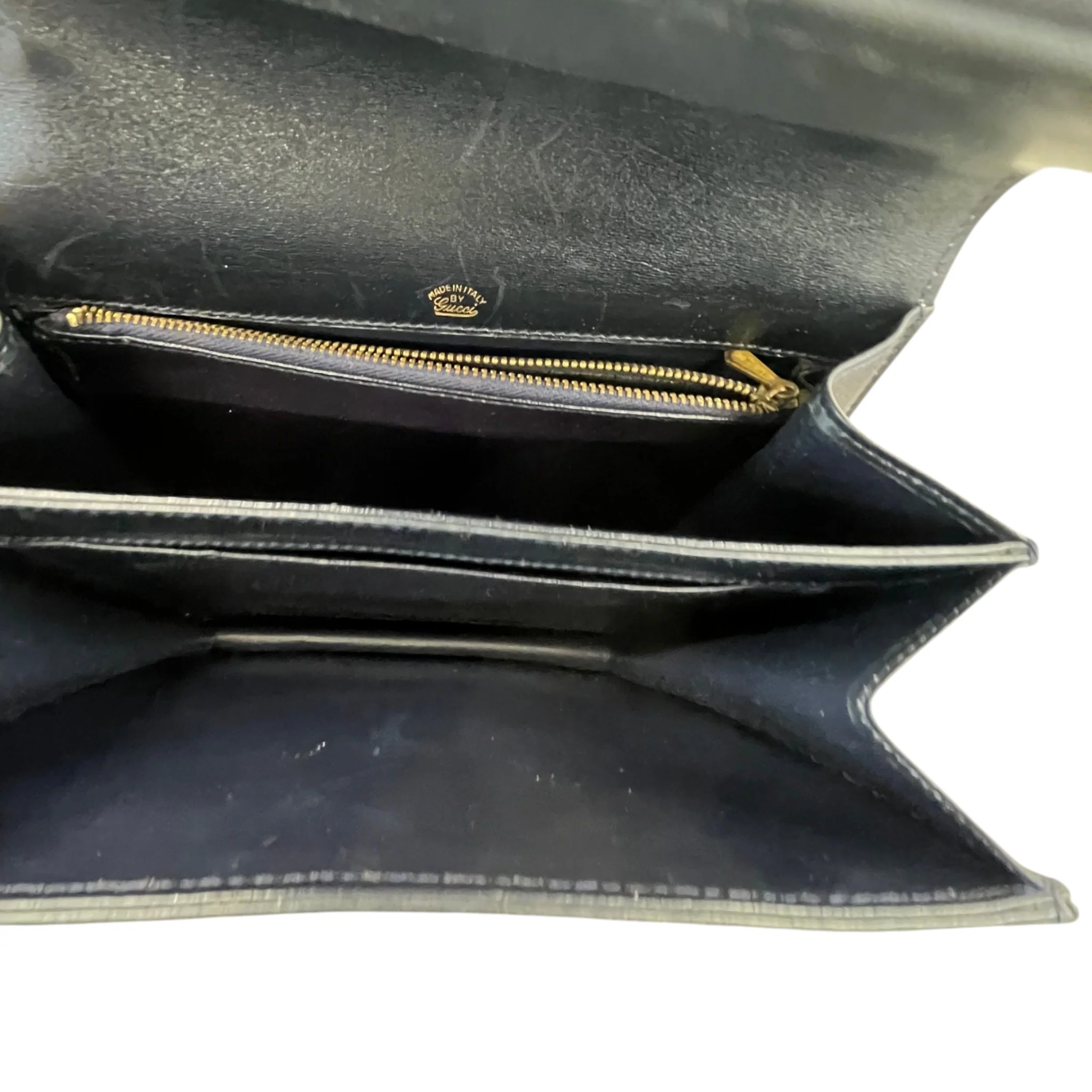 Women's Vintage Gg Supreme Bag Navy - Image 11