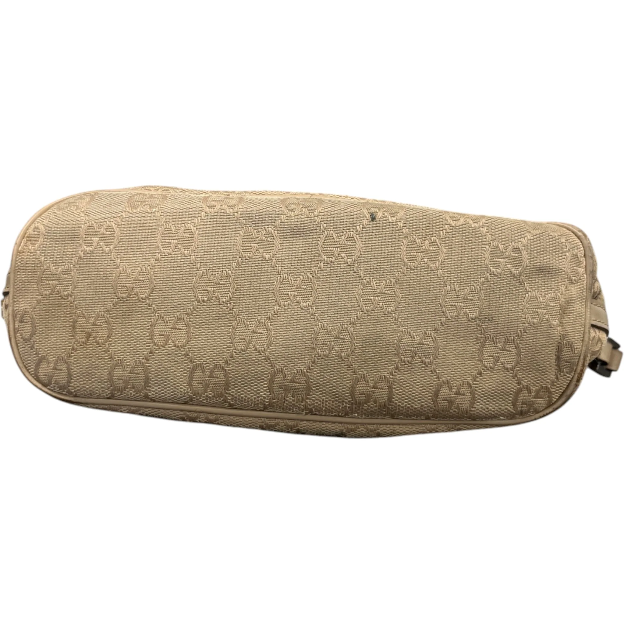 Women's Vintage Gg Supreme Boat Pochette Bag Beige - Image 10