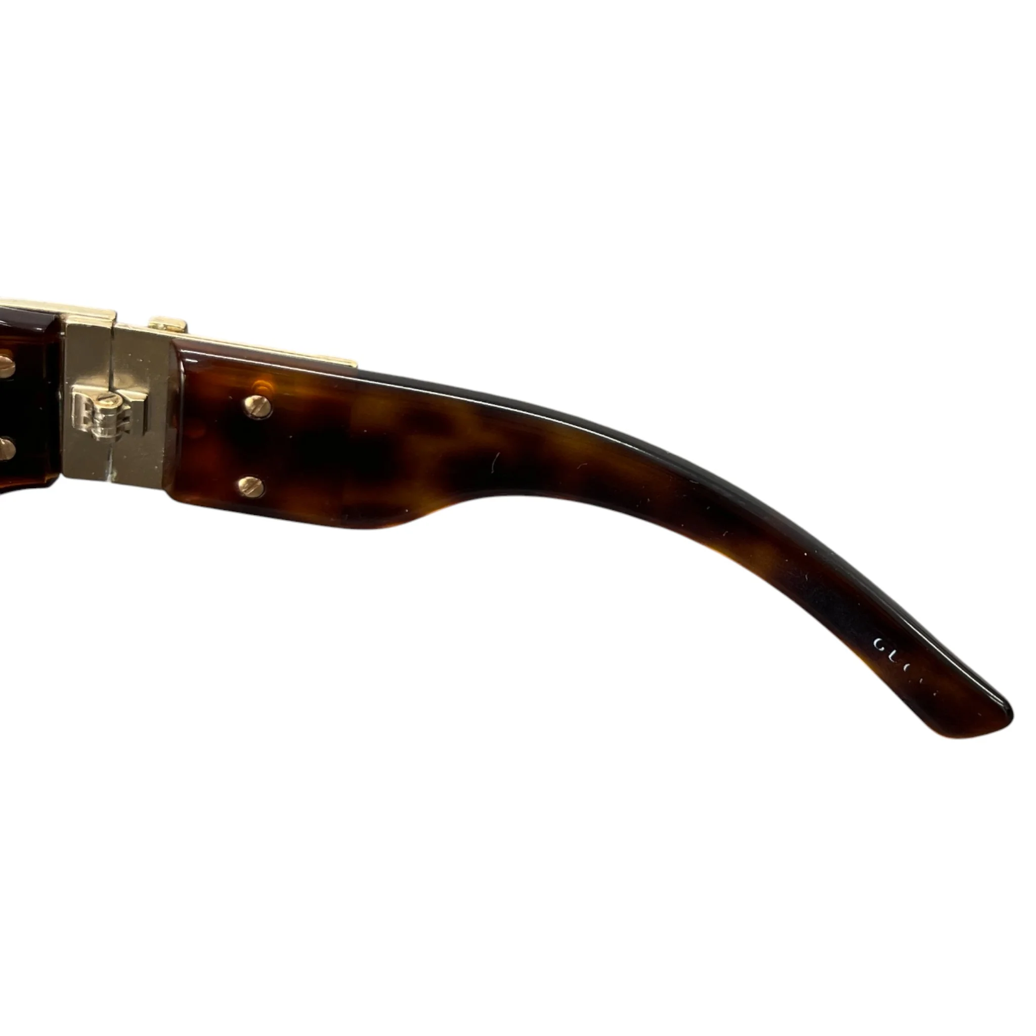 Women's Vintage Horsebit Sunglasses Brown - Image 7