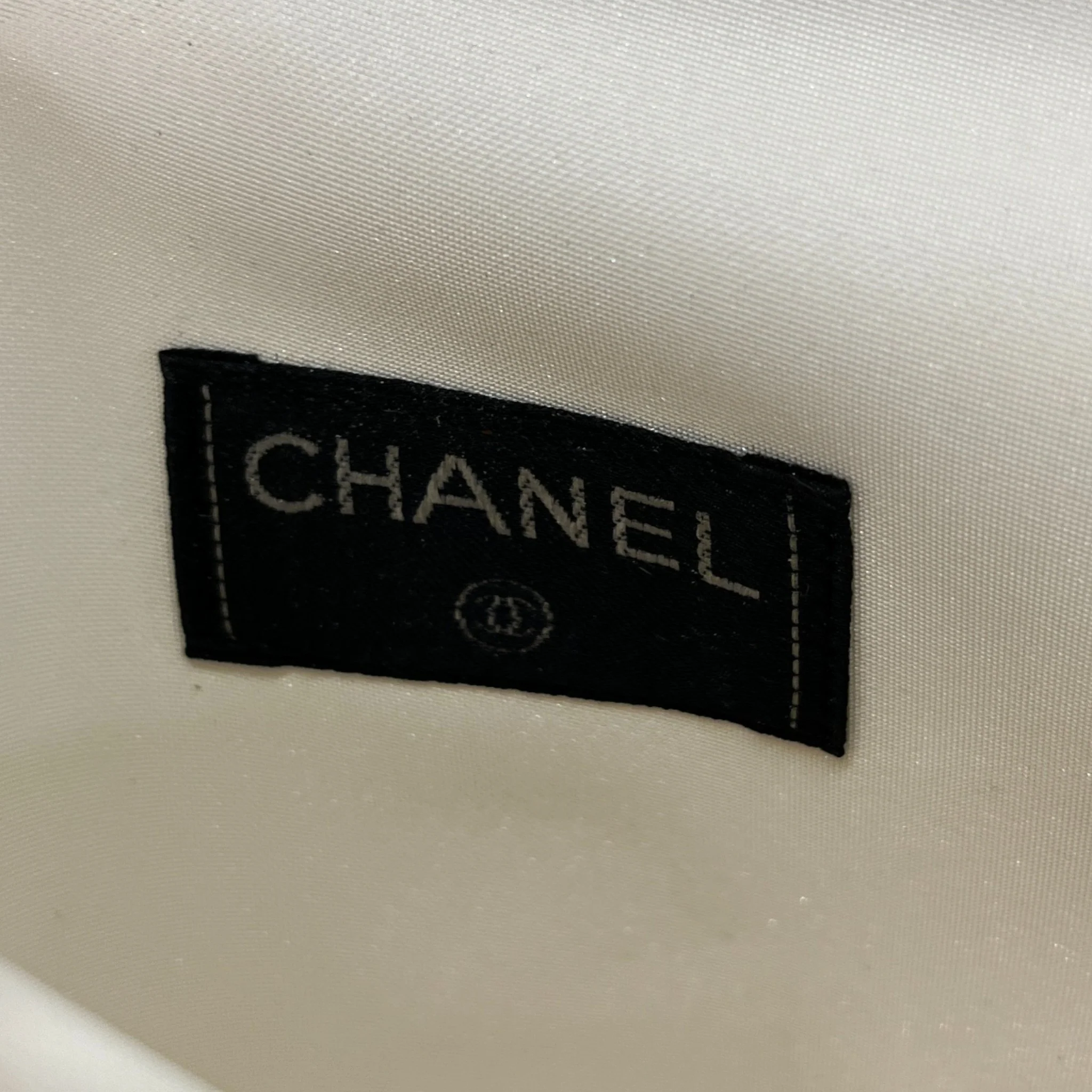 Women's Vintage Nylon Logo Strap Belt Bag Cream - Image 11