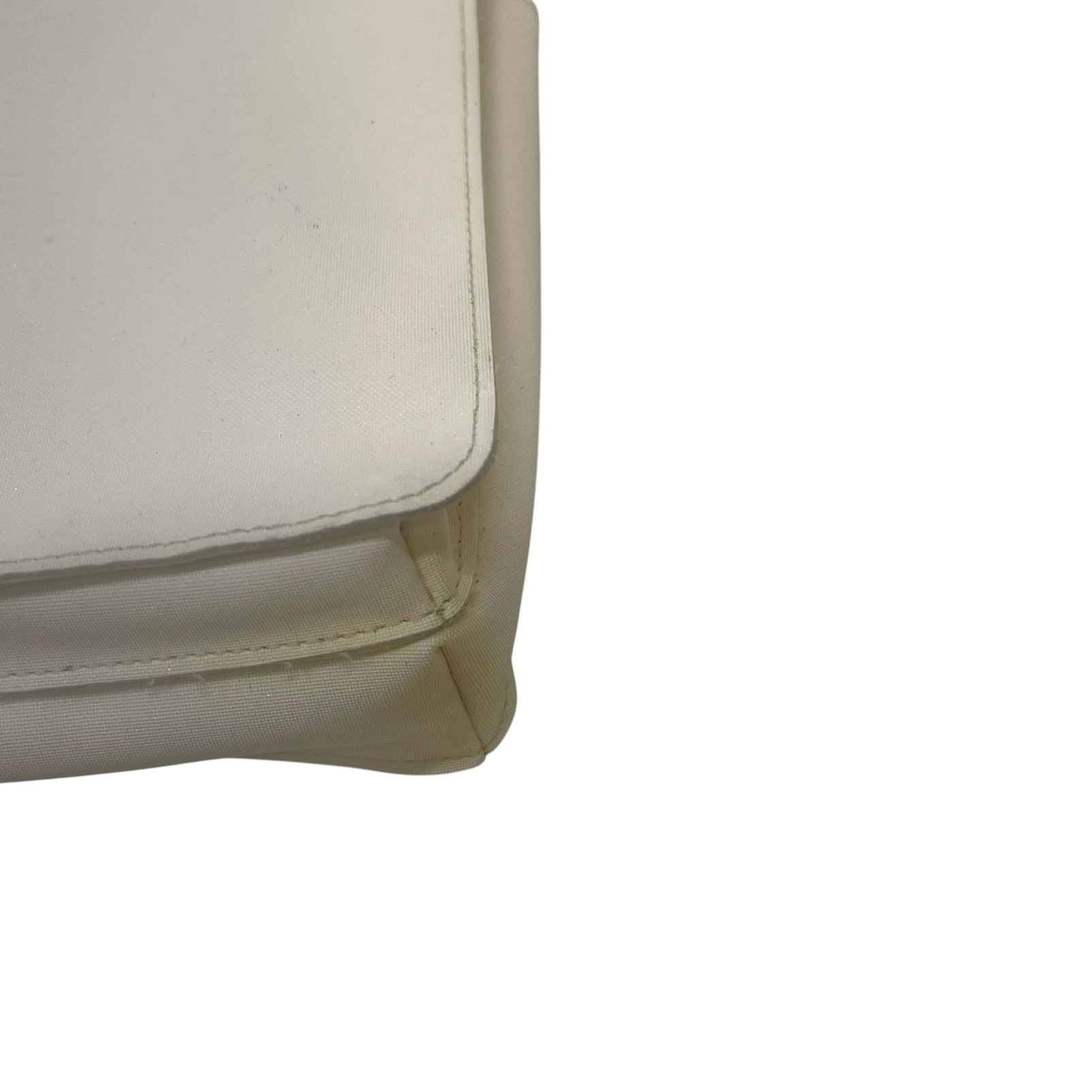 Women's Vintage Nylon Logo Strap Belt Bag Cream - Image 14