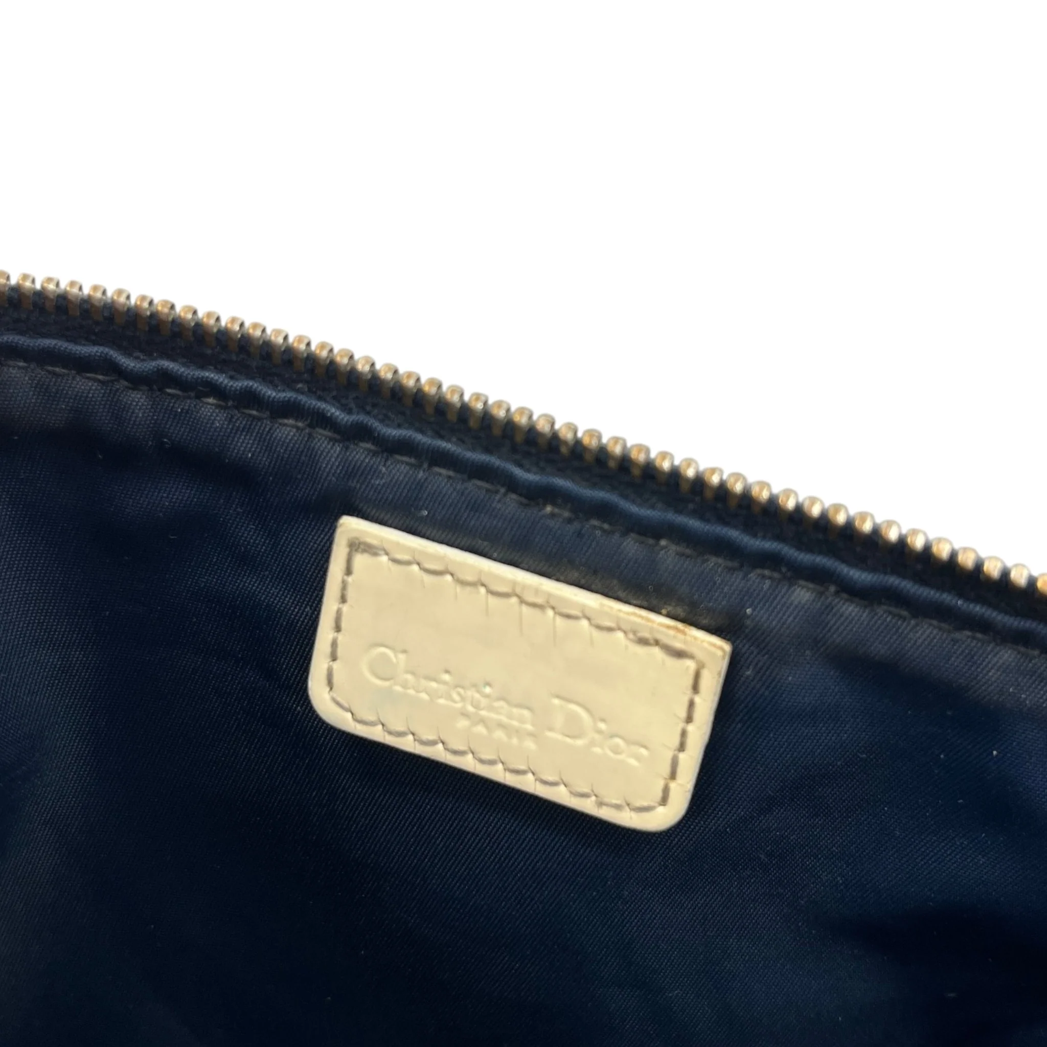Women's Vintage Saddle Oblique Bag Navy - Image 10