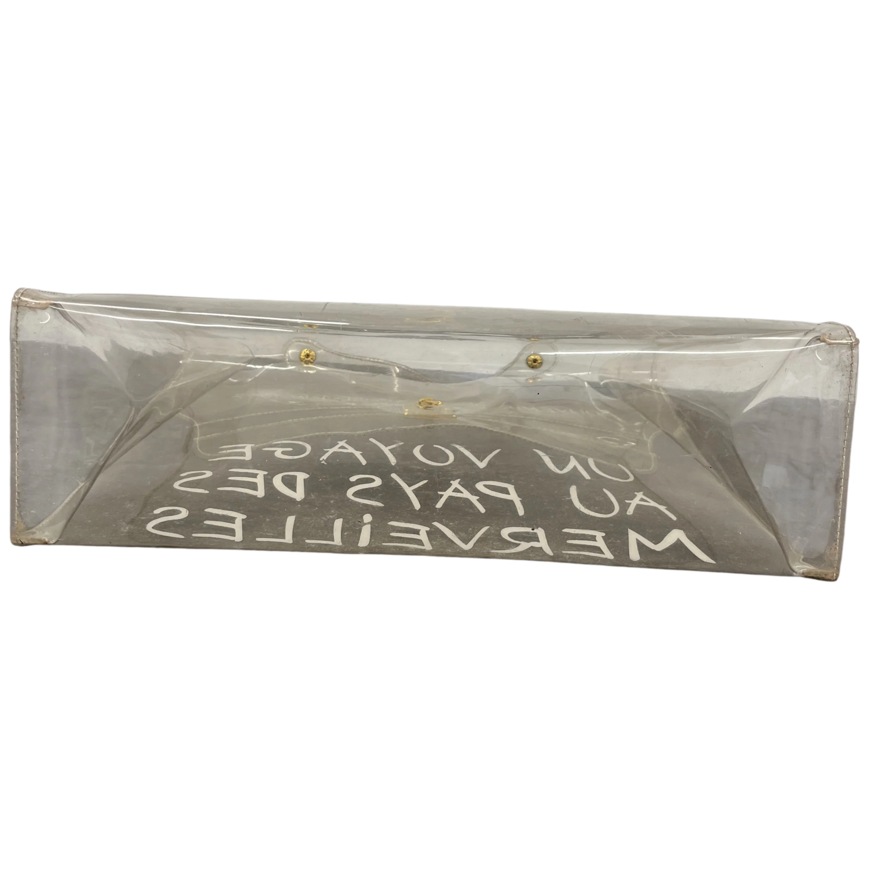 Women's Vinyl Kelly Souvenir De L'Exposition 1997 Bag White - Image 13
