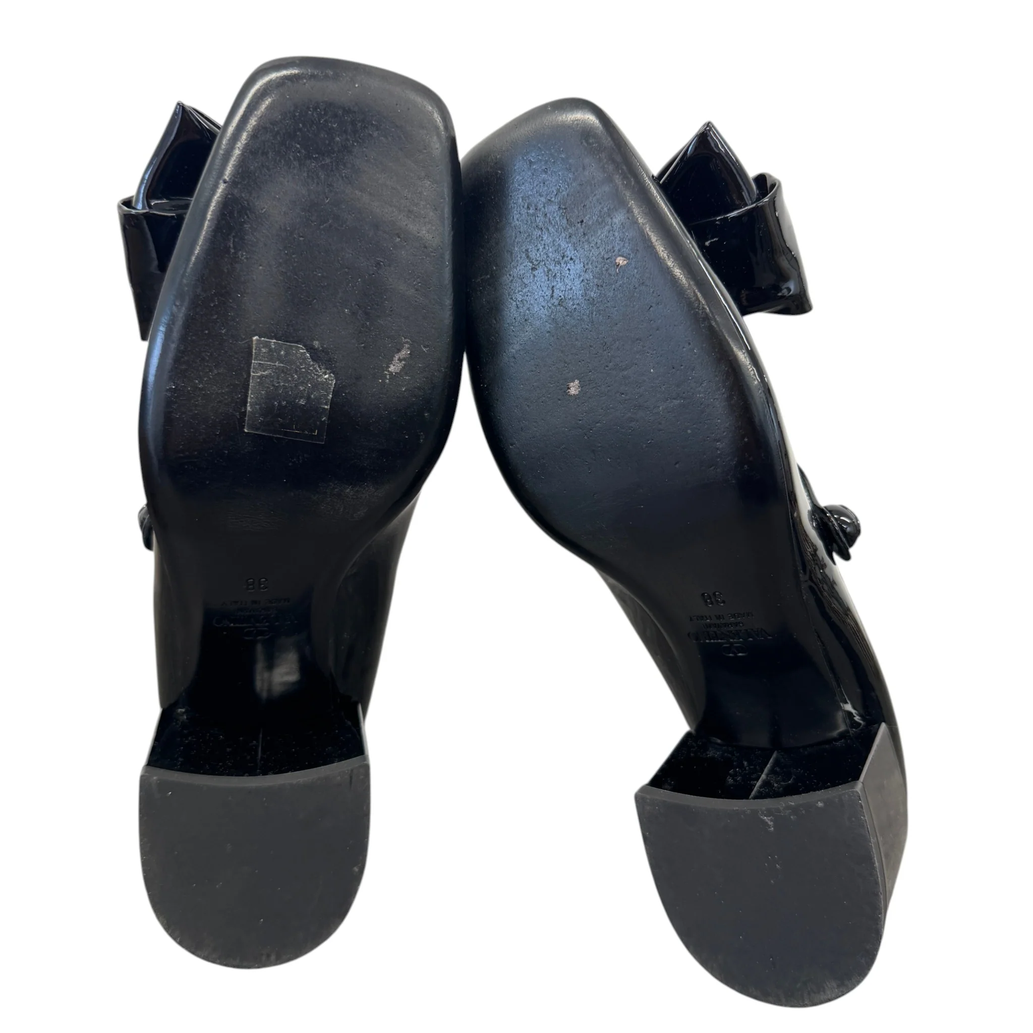 Women's Vlogo Mary Jane Pumps Mules Black Size EU 38 / UK 5 - Image 10