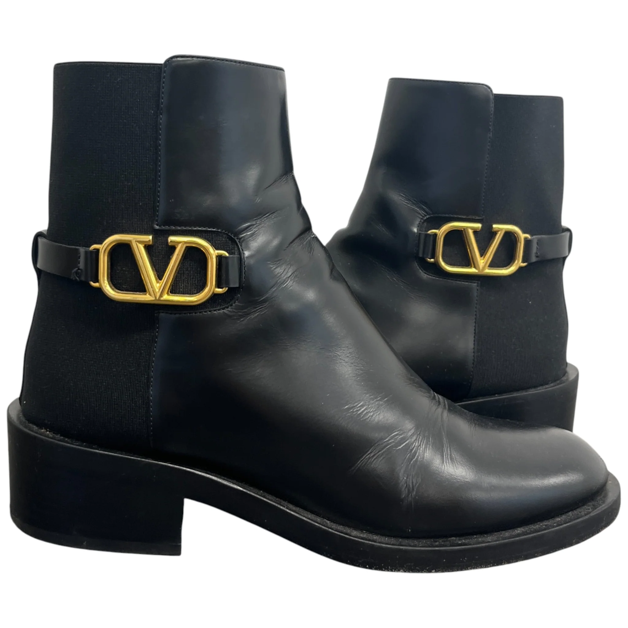 Women's Vlogo Signature Ankle Boots Black Size EU 38 / UK 5 - Image 3