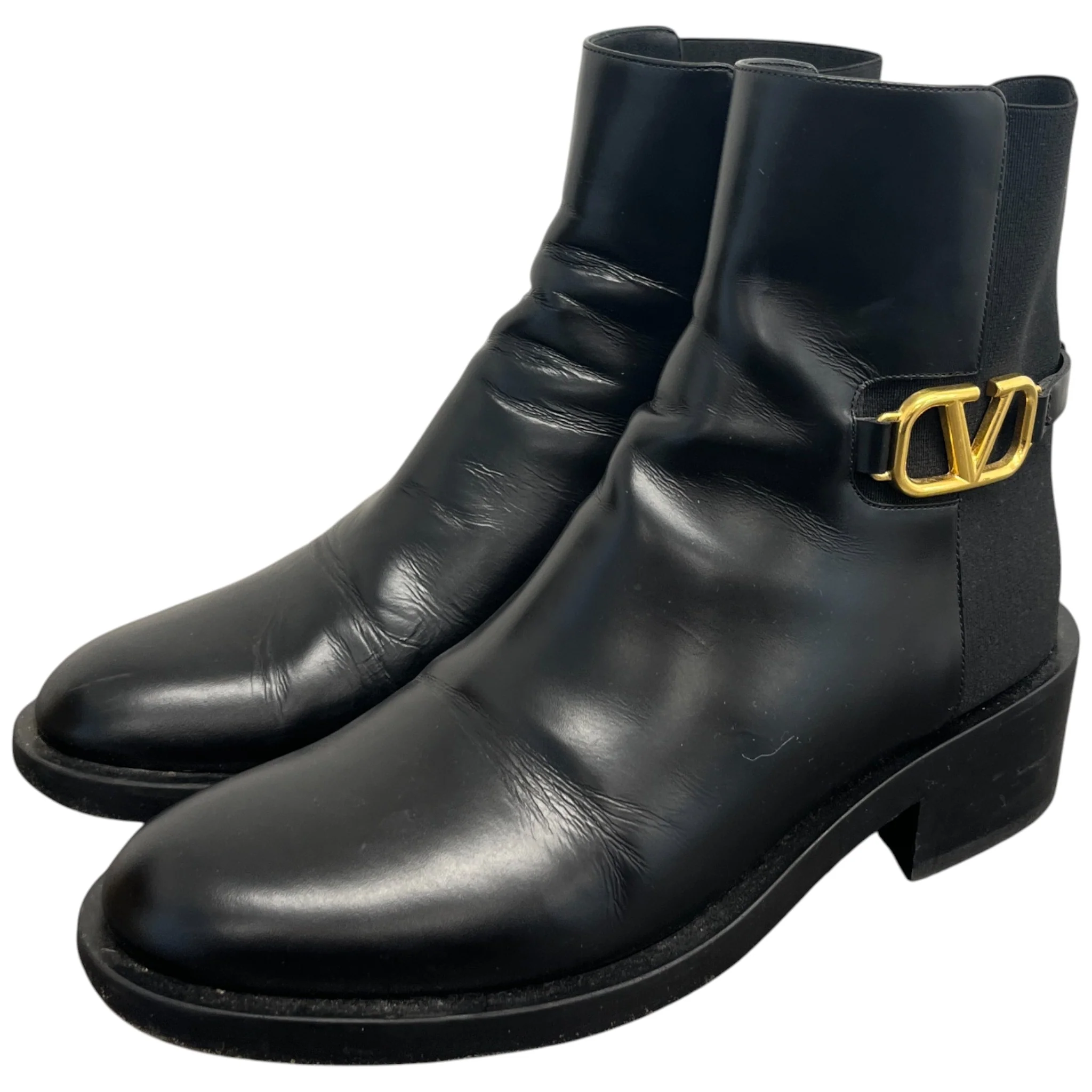 Women's Vlogo Signature Ankle Boots Black Size EU 38 / UK 5 - Image 9