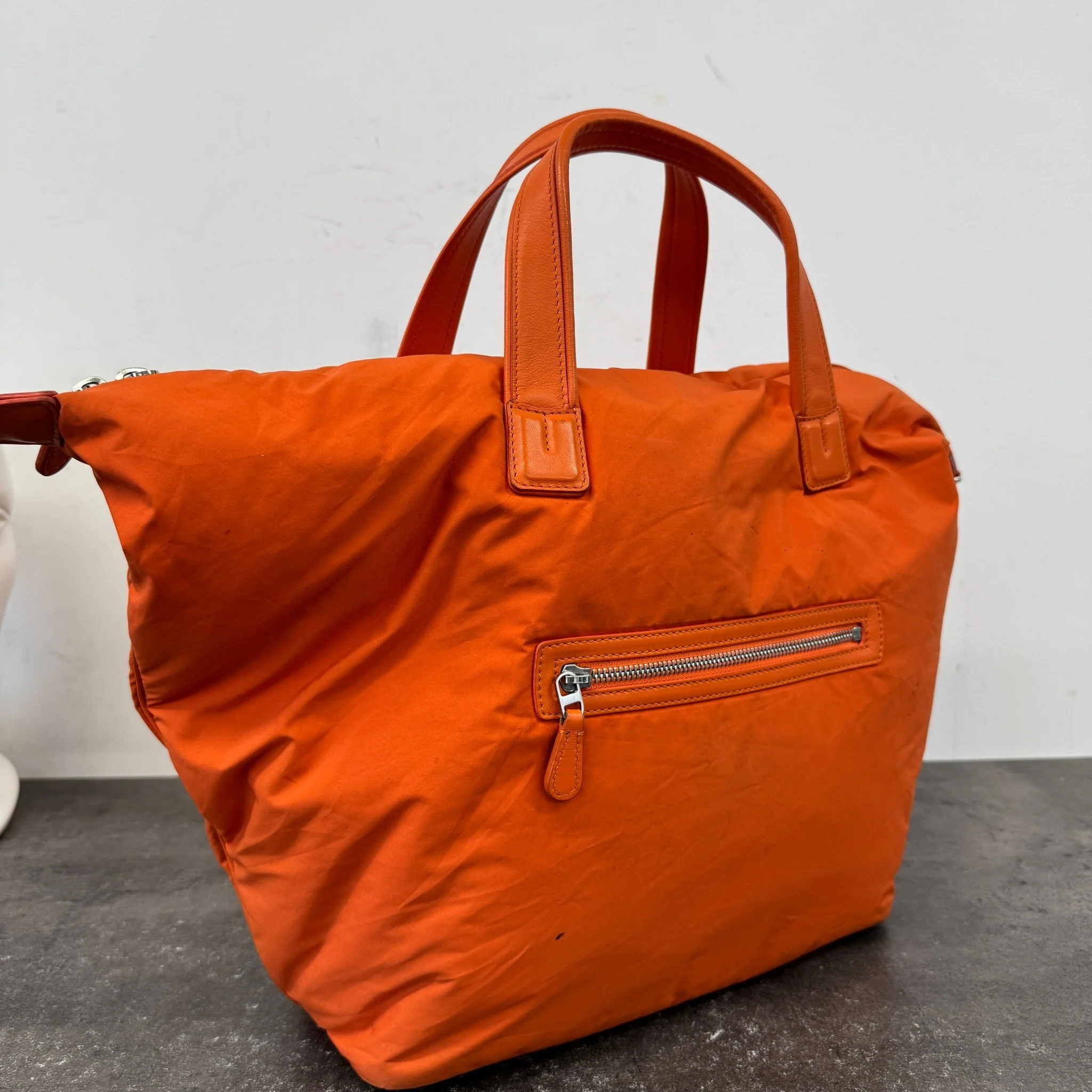 Women's Voyager Travel Bag Orange - Image 9