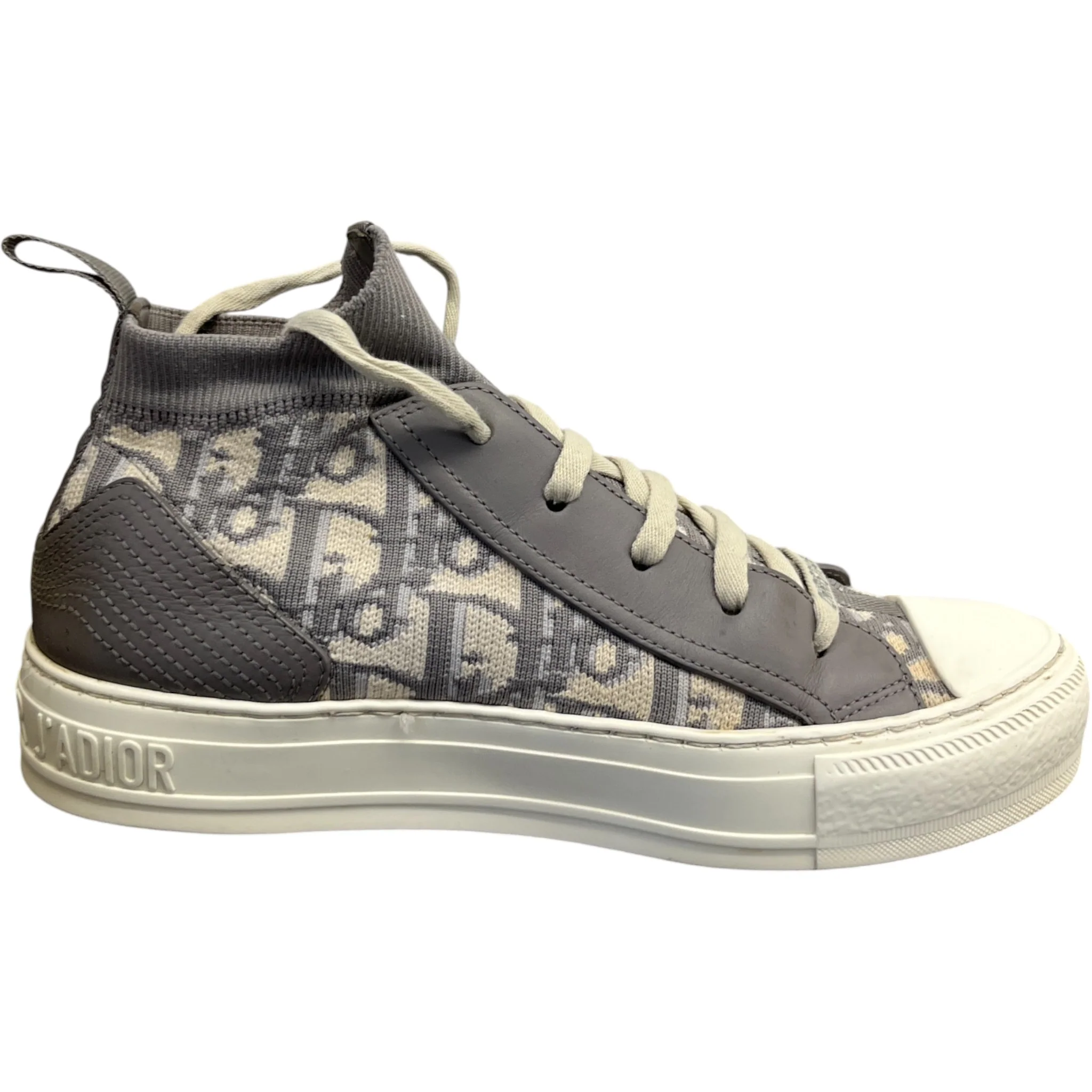 Women's Walk'N'Dior High Trainers Grey Size EU 36.5 / UK 3.5 - Image 4