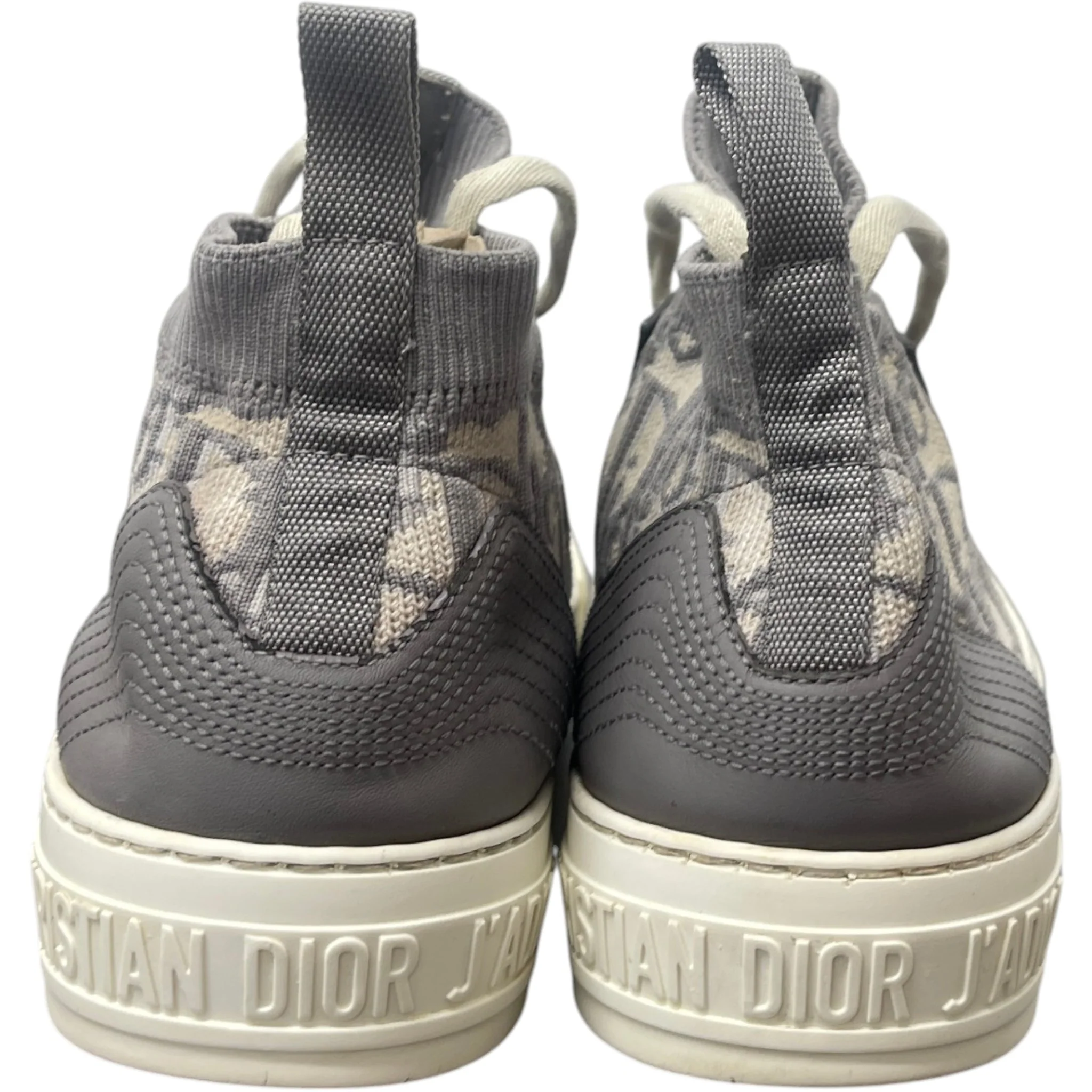 Women's Walk'N'Dior High Trainers Grey Size EU 37 / UK 4 - Image 7