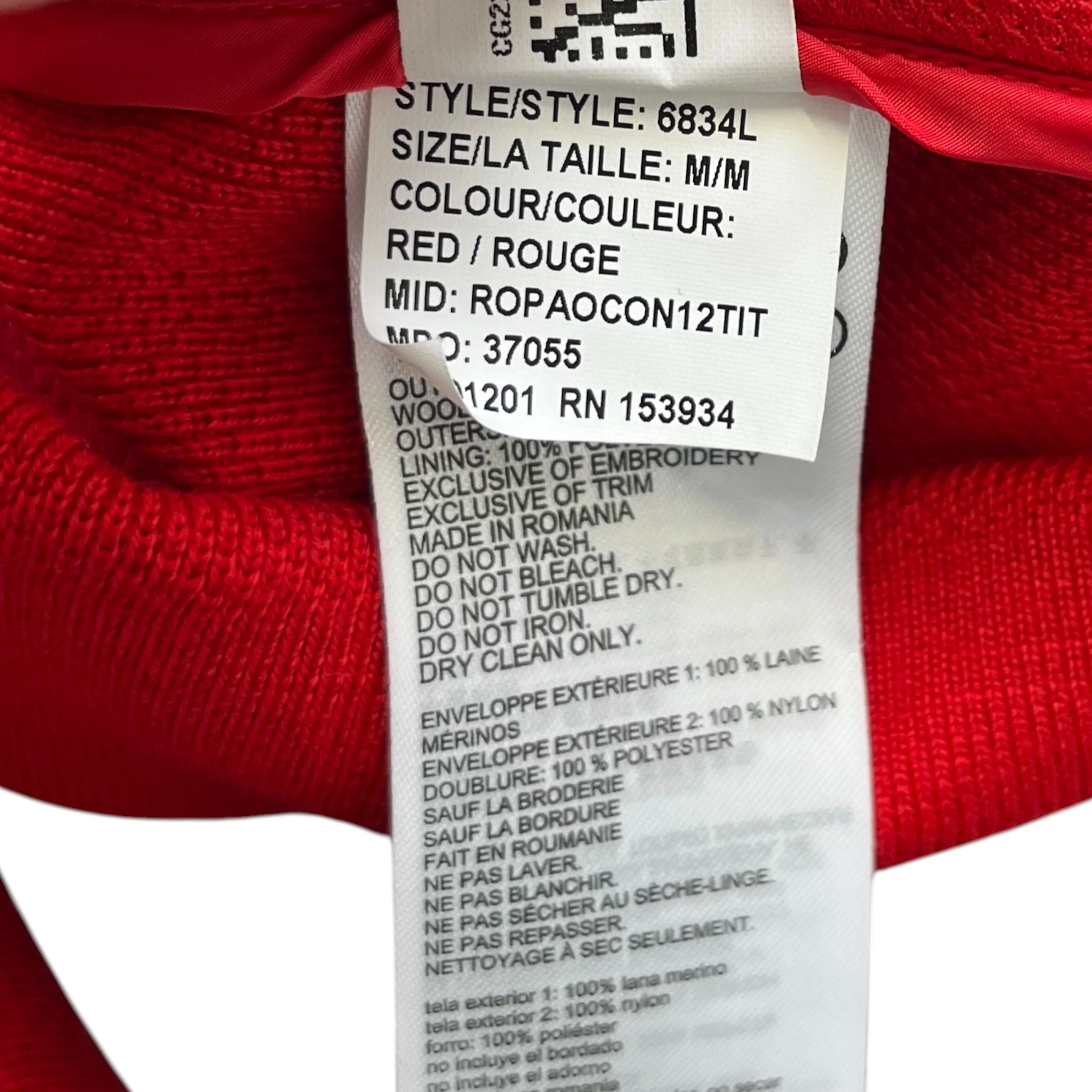 Women's Windbridge Jacket Red Size M - Image 6