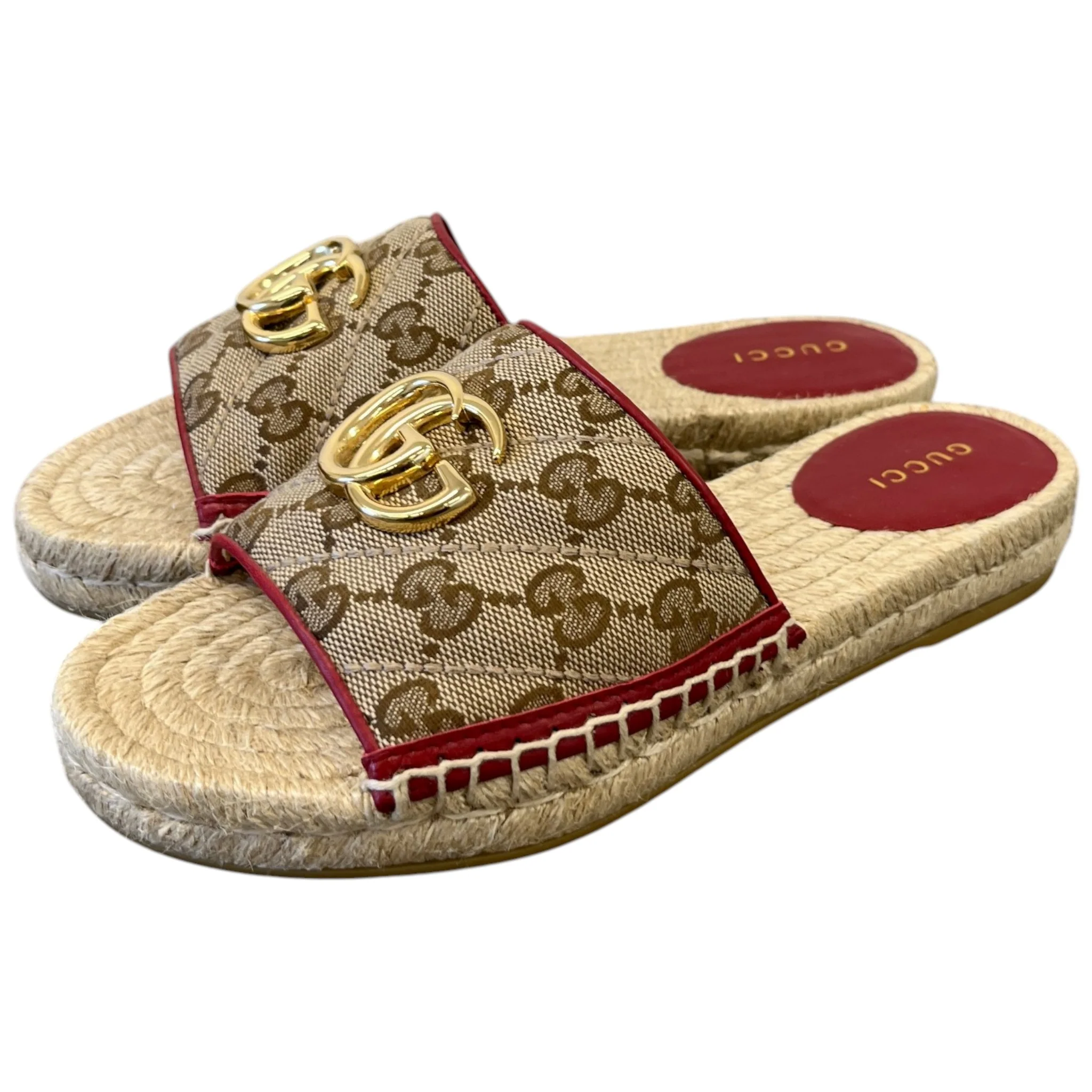 Women's Woven Marmont Espadrille 34.5 / 1.5 Sandals Beige Size EU 34 / UK 1 - Image 9