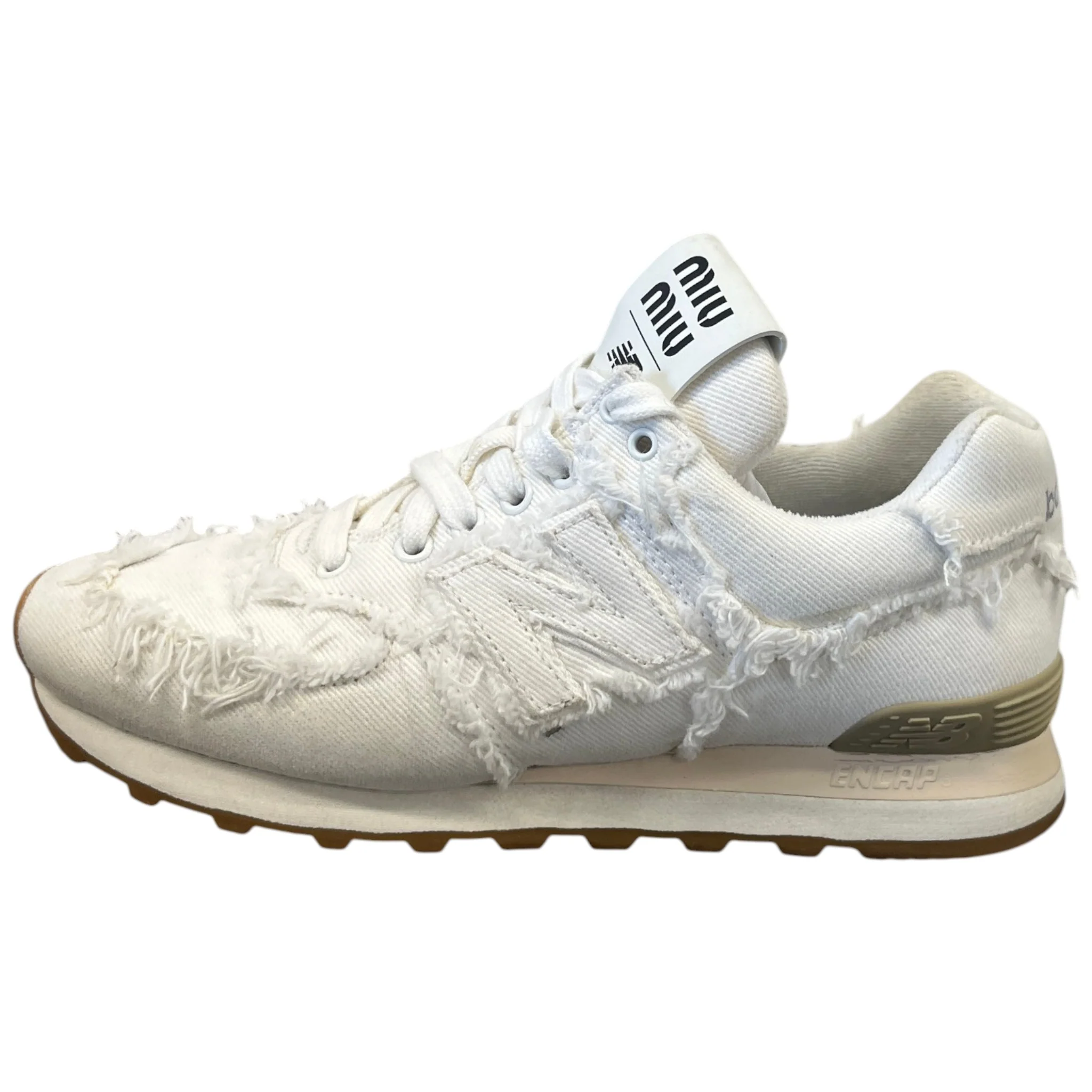Women's X New Balance Low Trainers White Size EU 38 / UK 5 - Image 5