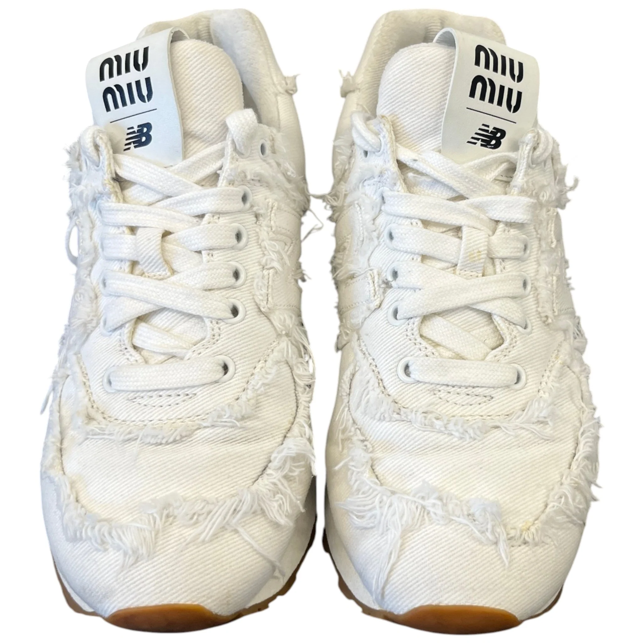 Women's X New Balance Low Trainers White Size EU 38 / UK 5 - Image 6