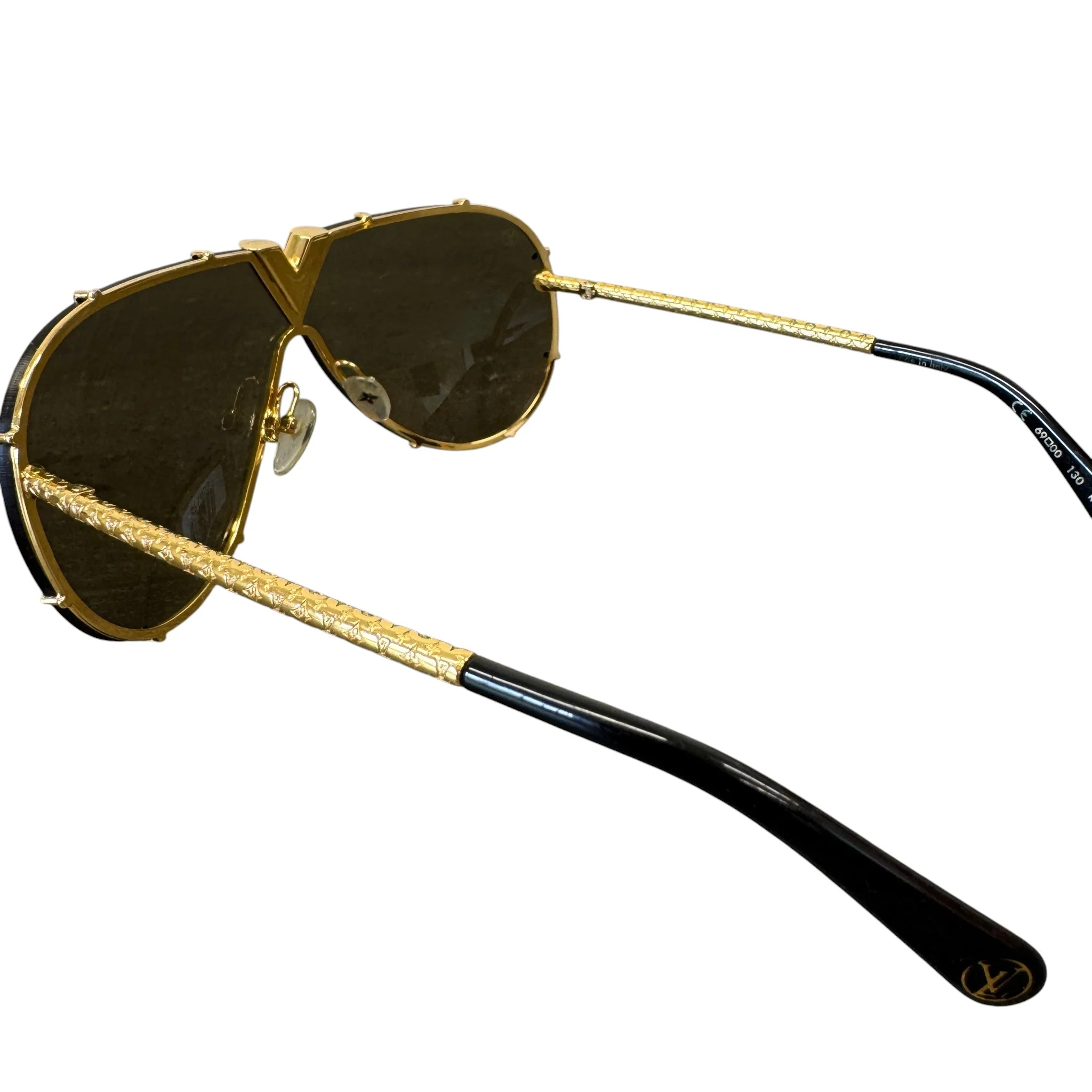 Women's Z0897W Sunglasses Gold - Image 6