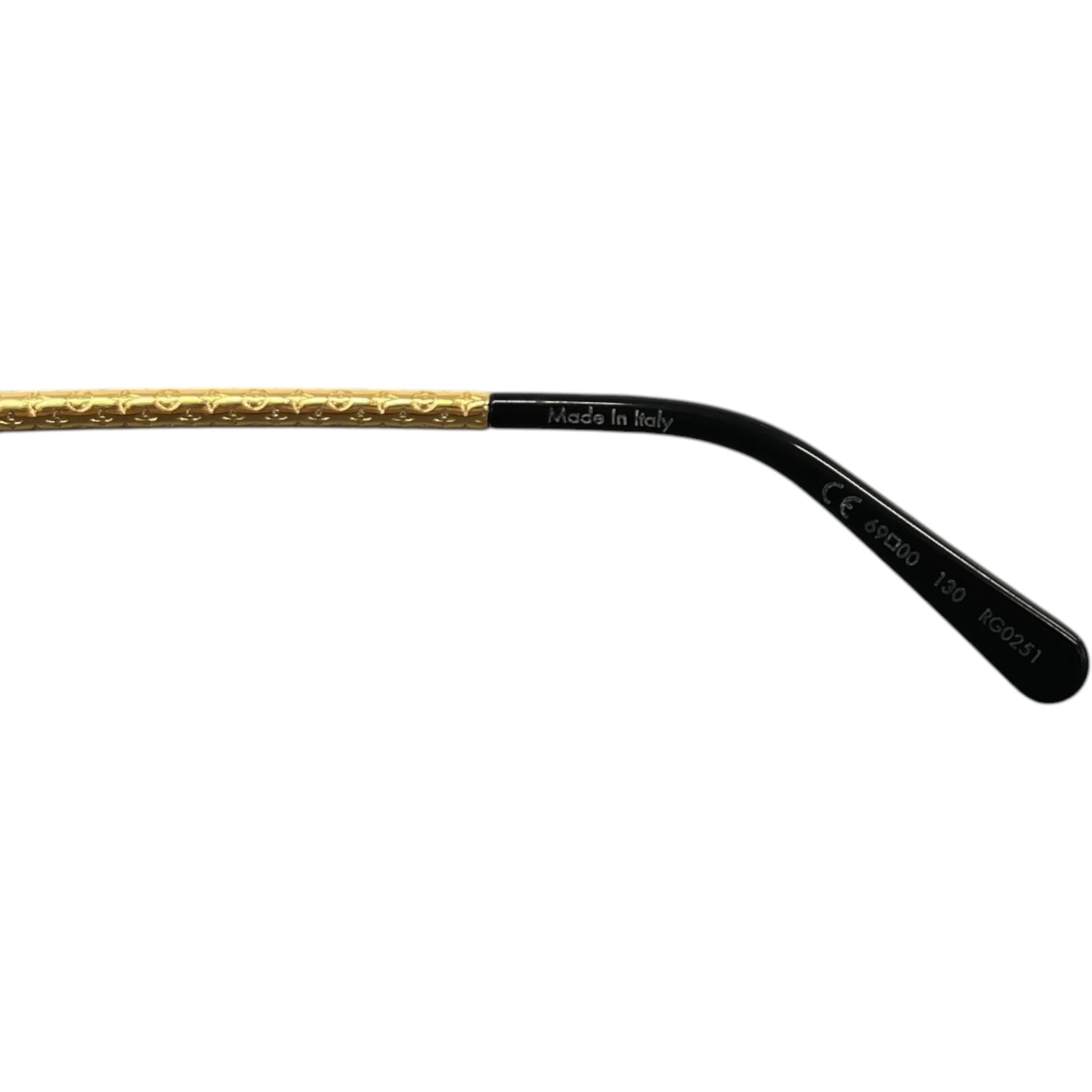 Women's Z089E Lv Drive Sunglasses Gold - Image 9