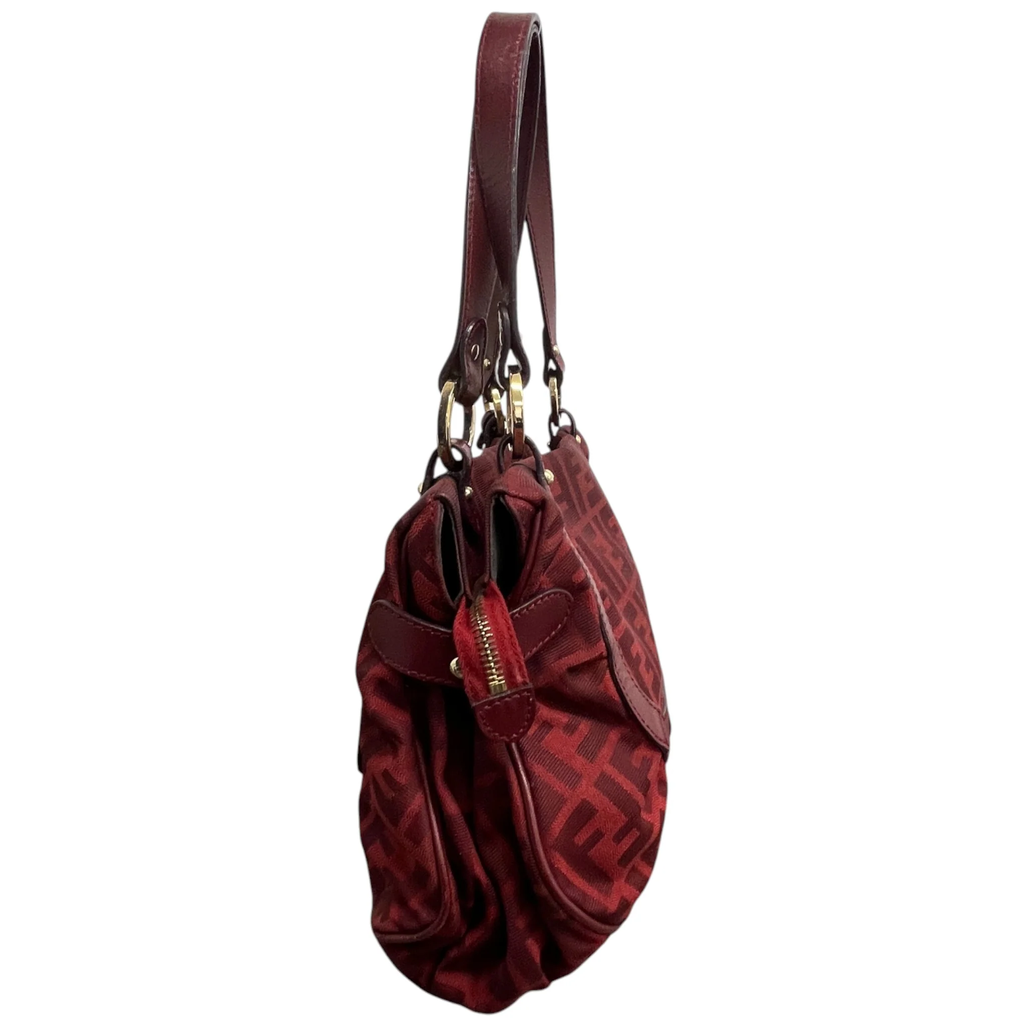 Women's Zucca Chef Bag Red - Image 7
