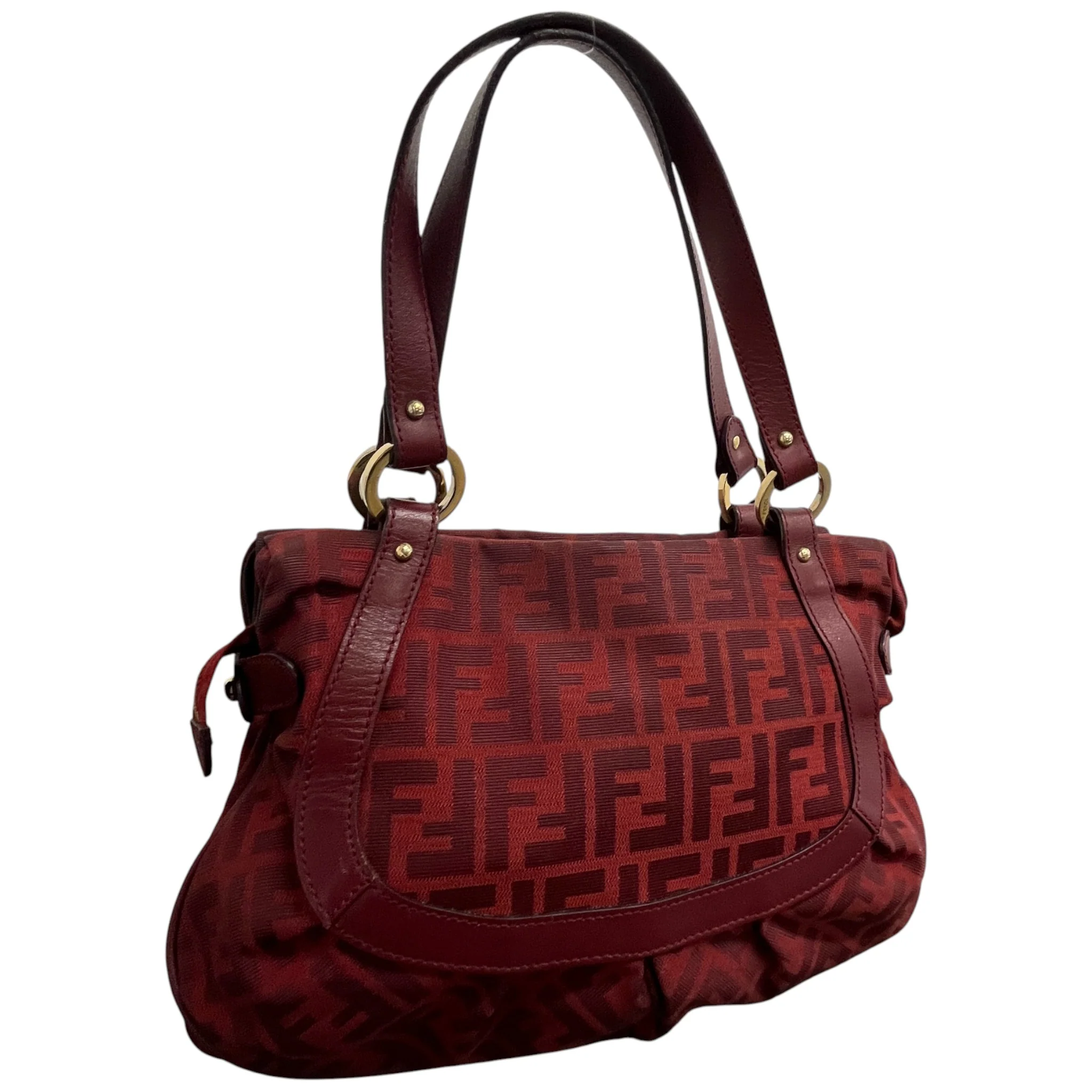 Women's Zucca Chef Bag Red - Image 9